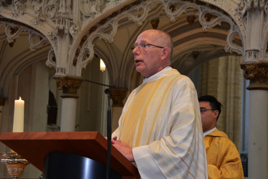 Eremis van pater Thiem in de Sint-Pieterskerk te Leuven © Pastorale zone Leuven aan de Dijle