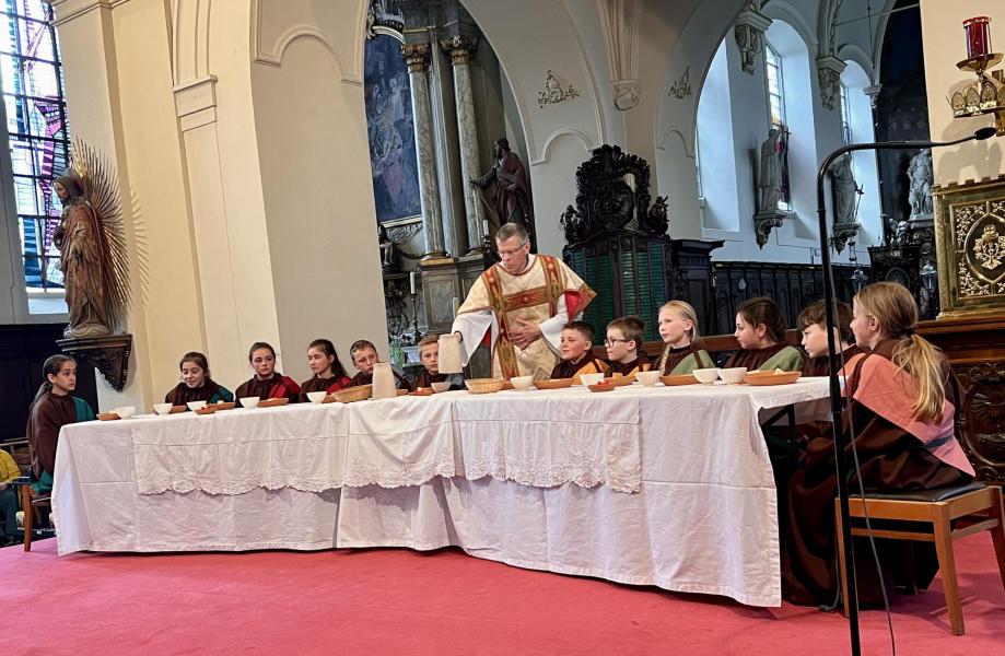 Evocatie van het Laatste Avondmaal © Benedikte Demeestere