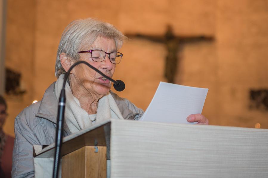 lector Mia Berckmans © Wim Duysburgh