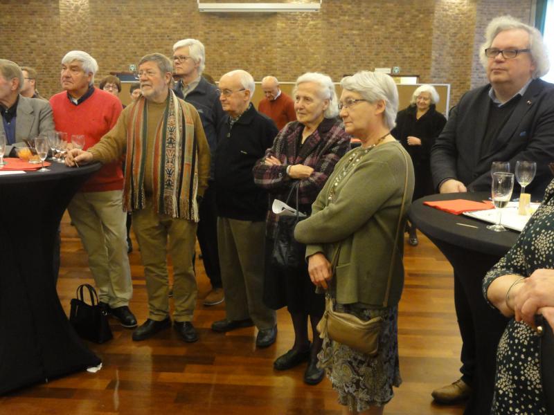 een glimp in de zaal © Leo De Bie