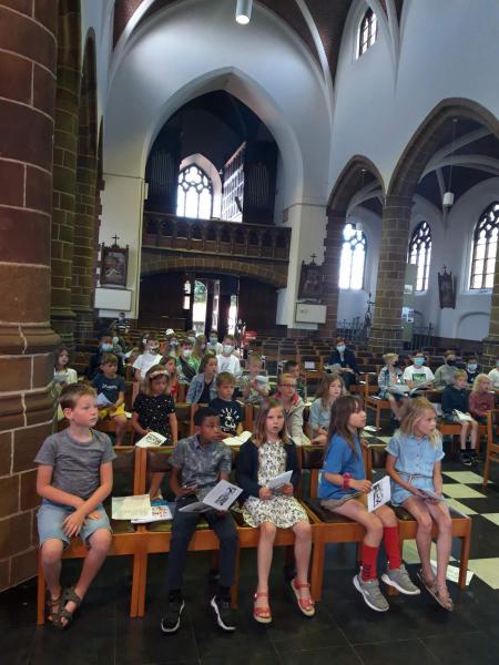 Vieren met communicanten 