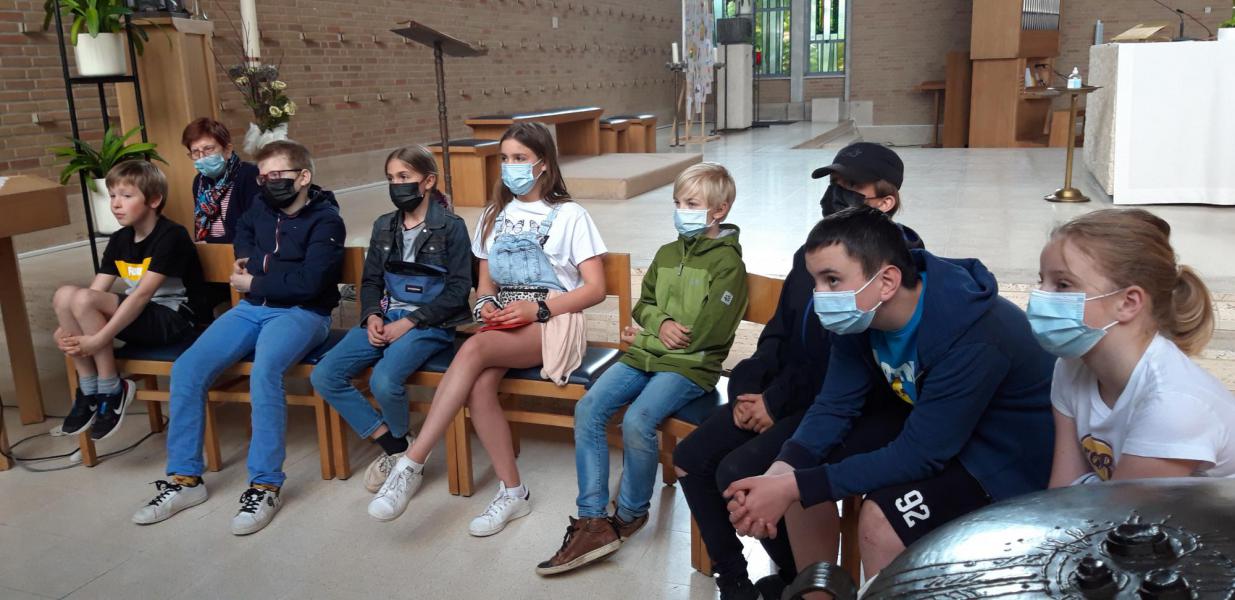 Vormelingen ontdekken symbolen © Hans Swennen