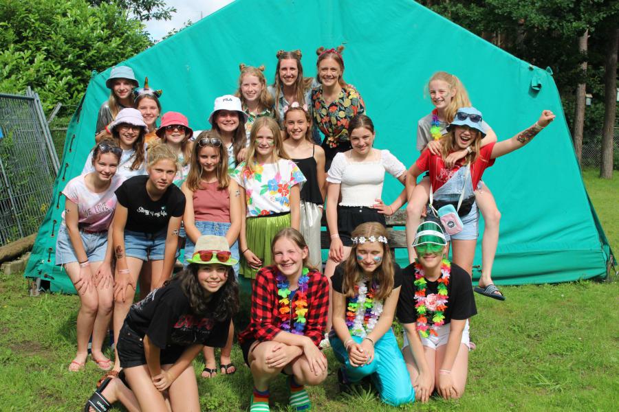 Wij zijn de tippers en ons bivak was tiptop 