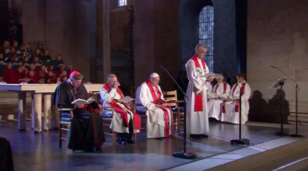 Herdenking van 500 jaar Reformatie in de lutherse kathedraal van Lund 2018 © RadVat/CTV