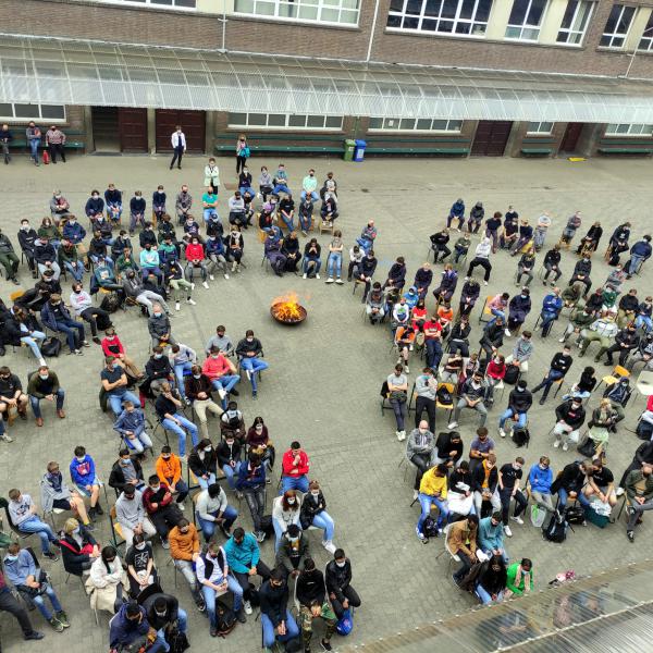 Licht van Bethlehem uitgedragen 