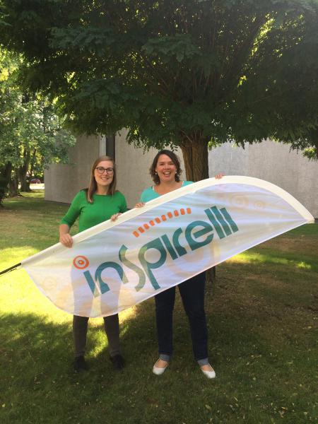 De jongerenpastores Marjolein en Kaatje 