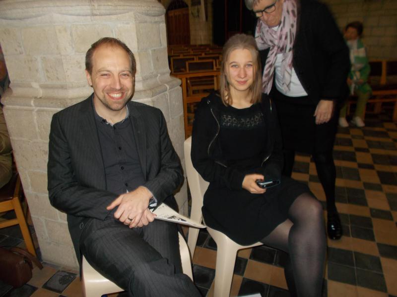 Filip 't Seyen en Lisa Vandenbergh, trompet en viool 
