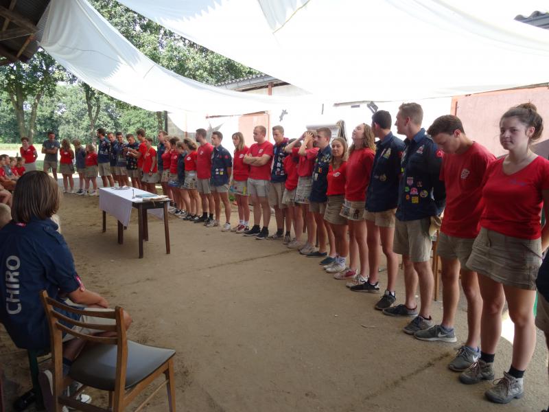 Bivak Chiro H. Hart en Sint-Gummarus 