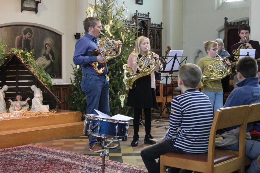 Stemmige muziek klonk in de kerk. © MDR