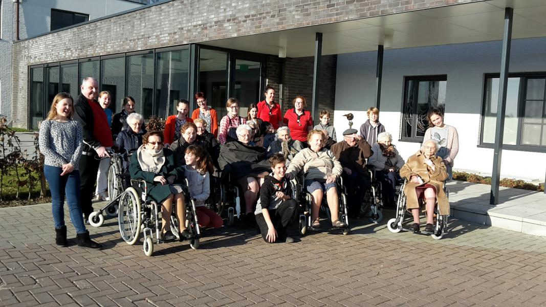BEZOEK AAN RUSTHUIS MET DE VORMELINGEN  