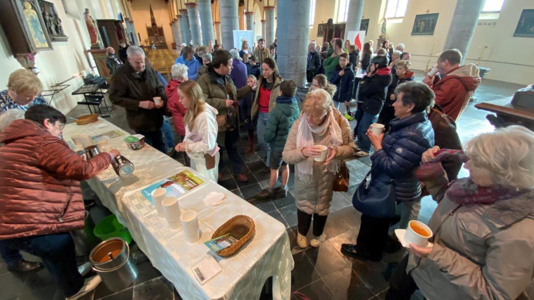 Aswoensdag - begin van de 40-dagentijd of vasten - in Beernem 