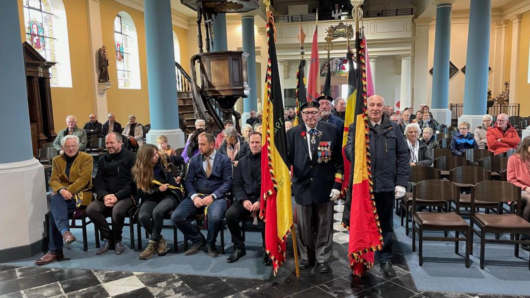 11 novemberviering in de Sint-Joriskerk te Beernem 