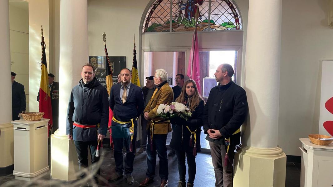 11 novemberviering in de Sint-Joriskerk te Beernem 