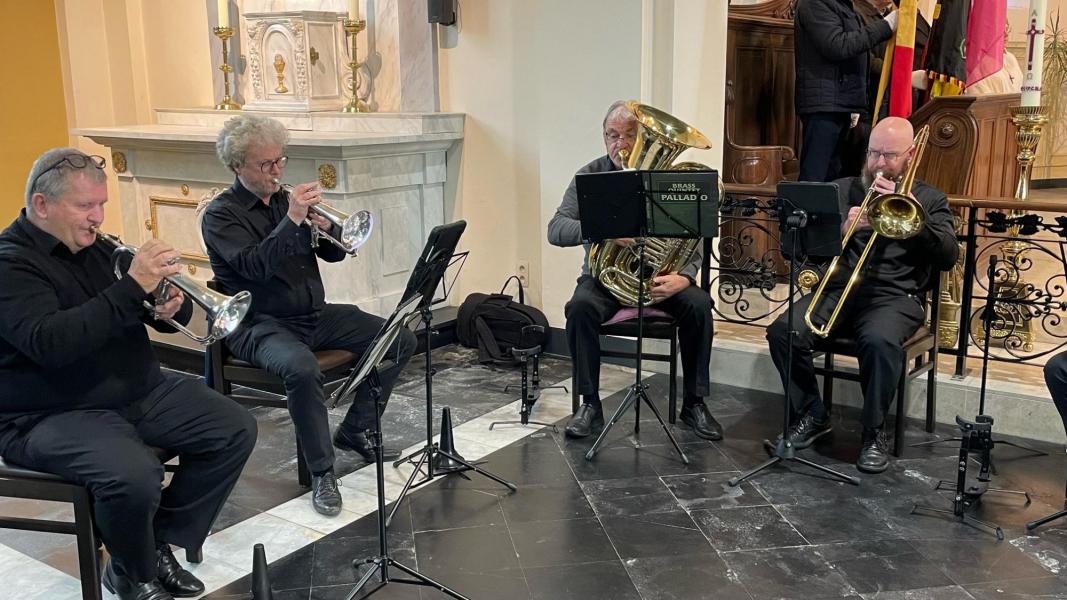 11 novemberviering in de Sint-Joriskerk te Beernem 