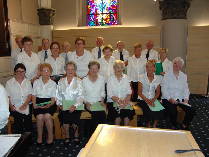 Seniorenklanken onder de leiding van Annemie Herman