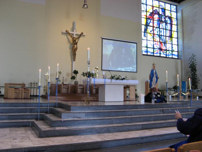Bidden in de kerk…