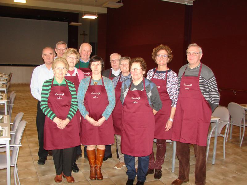 Leden van het Broeder Delenteam van Sint-Michiel