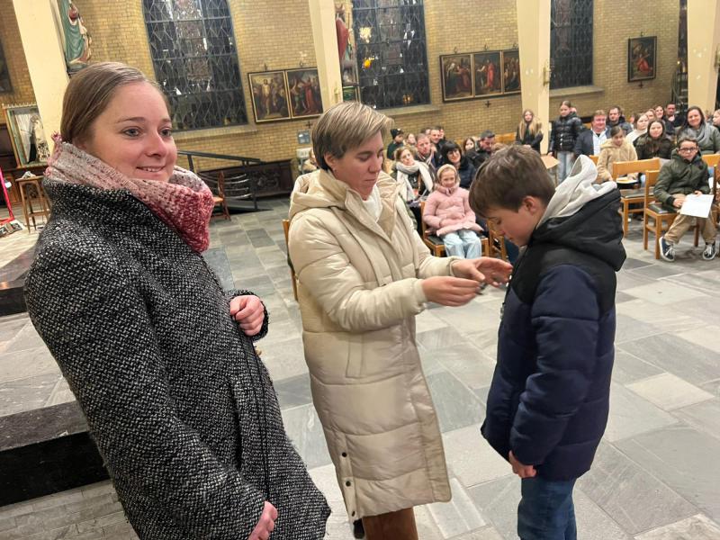 Aanvraagviering vormelingen in Zwevezele 
