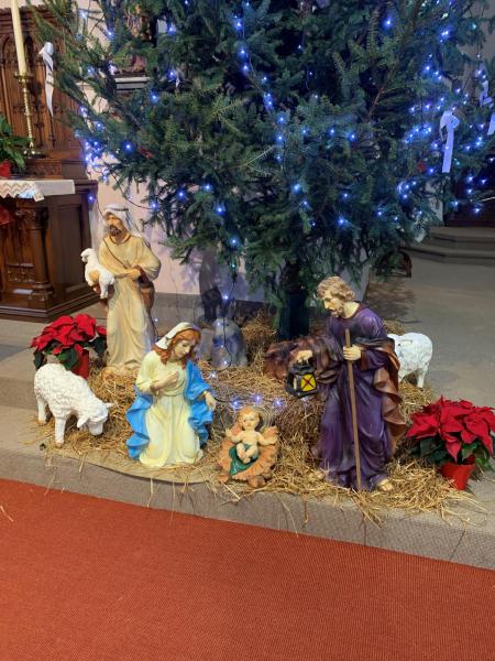 Kribbe in de Sint-Joriskerk 