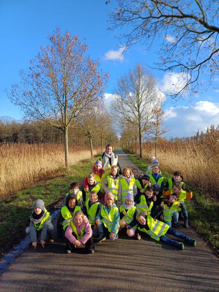 Sponsorwandeling Wingense basisscholen groot succes 
