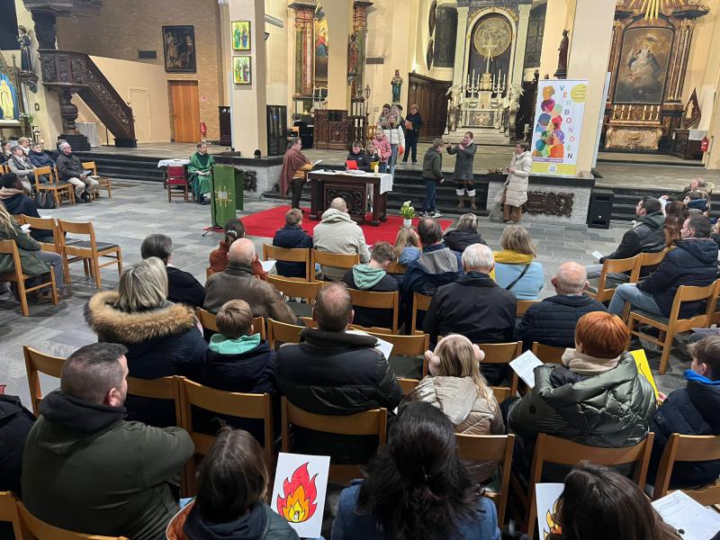 Aanvraagviering vormelingen in Zwevezele 