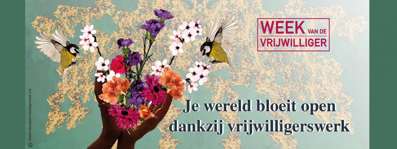 Bedankt aan alle vrijwilligers 