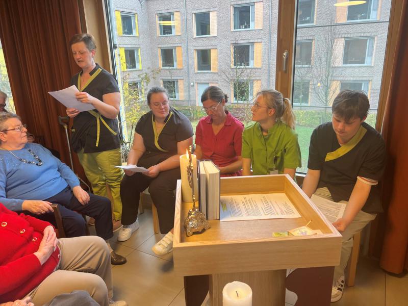 Gebedsvieringen voor overleden medebewoners 