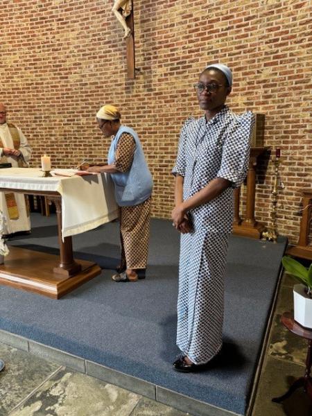 Uitspreken van tijdelijke geloften 