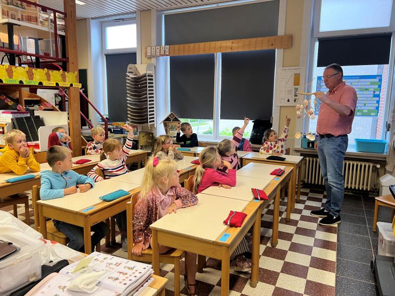 Klasbezoeken binnen Driespan in Sint-Elooi 