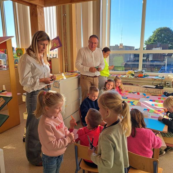 Pastoraal bezoekje bij vrije basisscholen van Zwevezele 