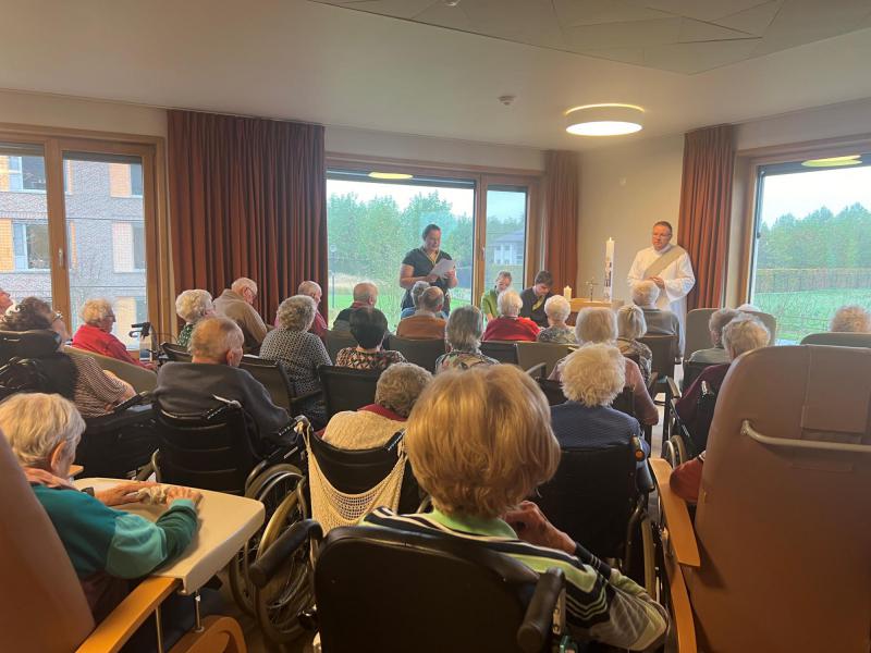 Gebedsvieringen voor overleden medebewoners 