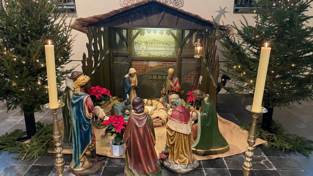 Eucharistie op oudejaar in de Sint-Amanduskerk te Beernem 