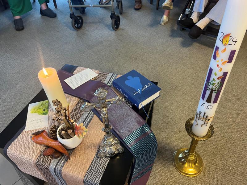 Gebedsvieringen voor overleden medebewoners 