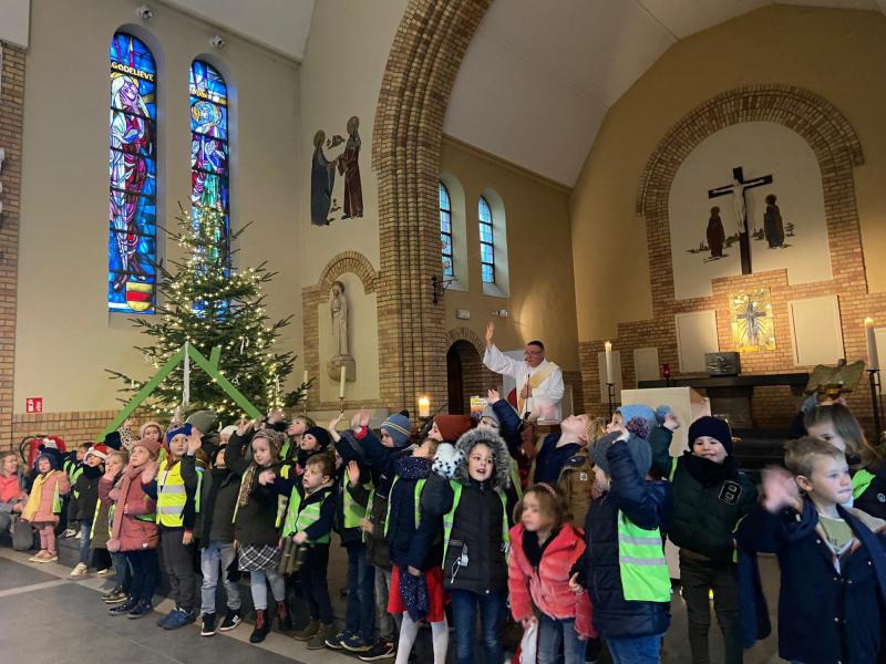 Viering in Sint-Jan 