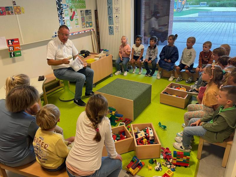 Klasbezoeken binnen Driespan in Sint-Jan 