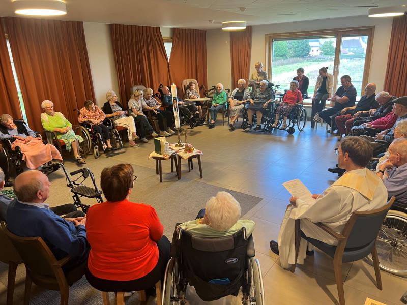 WZC Amphora organiseert algemene ziekenzalvingen 