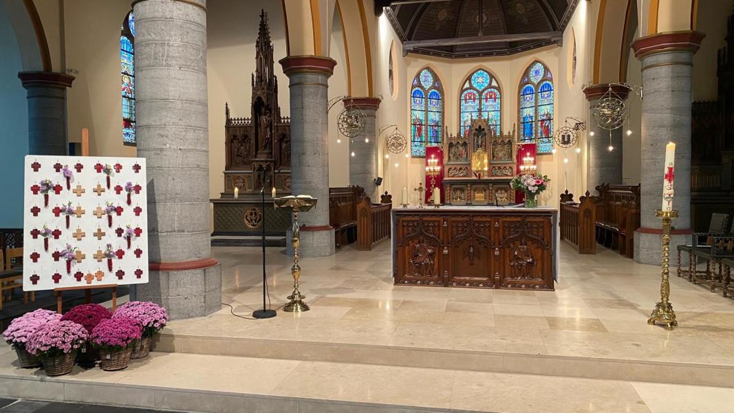 Herdenkingsviering voor overledenen in St.-Amandus Beernem 