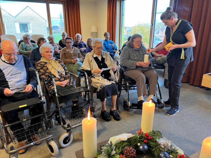 Advents- en Kerstbezinning in WZC Amphora 