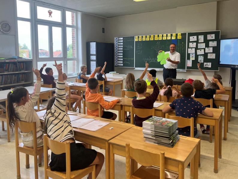 Klasbezoeken binnen Driespan 