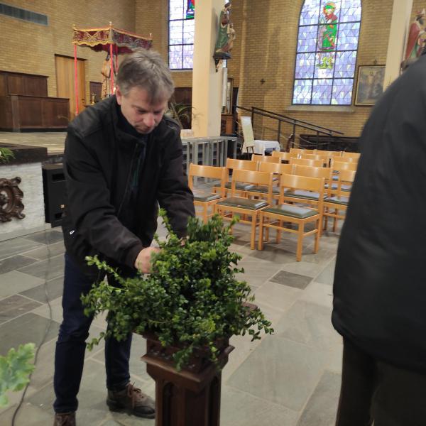 Sfeerbeelden palmviering Zwevezele 
