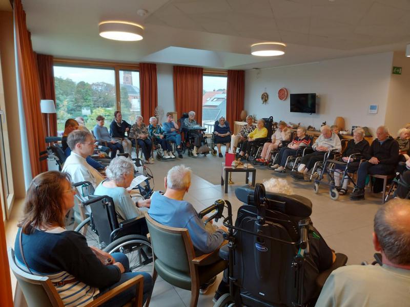 Ziekenzalving in wzc Amphora 