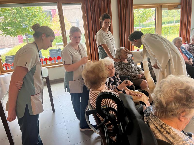 WZC Amphora organiseert algemene ziekenzalvingen 