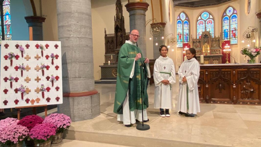 goed nieuws voor de vieringen in Beernem en Oedelem 