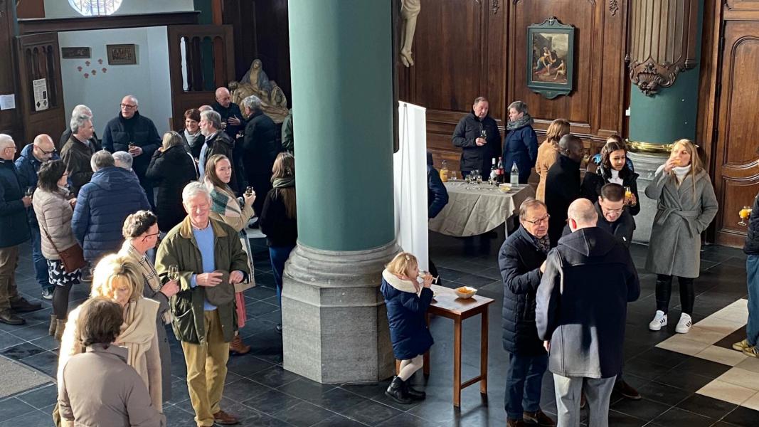 Nieuwjaarsreceptie in Oedelem 