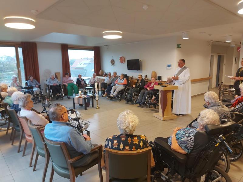 Gebedsvieringen voor overleden medebewoners 