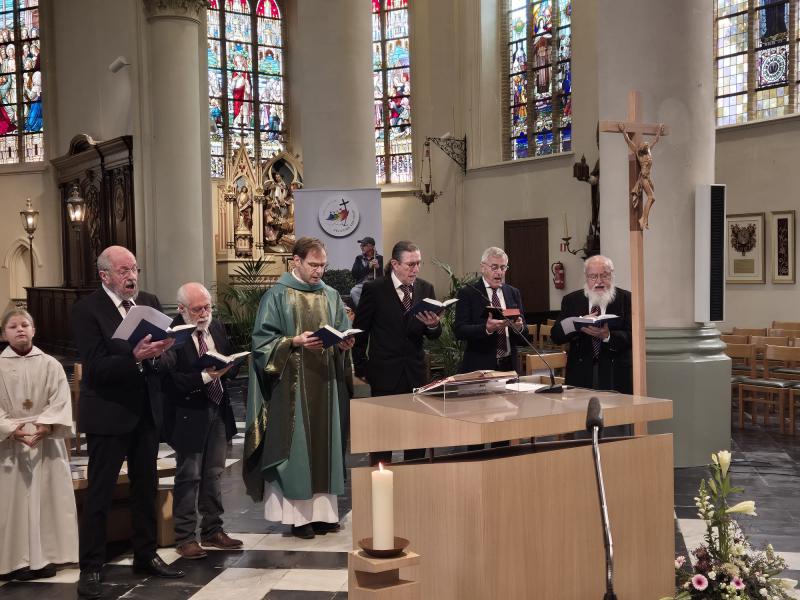 Te Deum in Wingene naar aanleiding van Wapenstilstand 