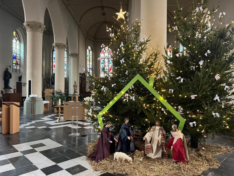 In de Sint-Amanduskerk en Sint-Joriskerk te Wingene 