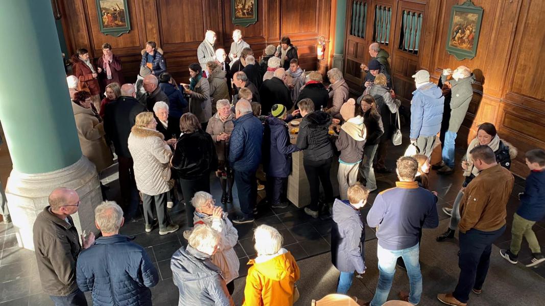 Nieuwjaarsreceptie in Oedelem 