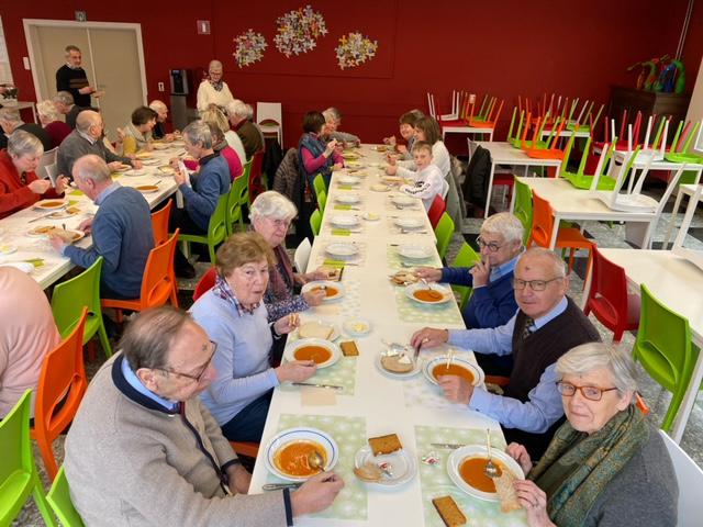 Aswoensdag en sober maal in Beernem 
