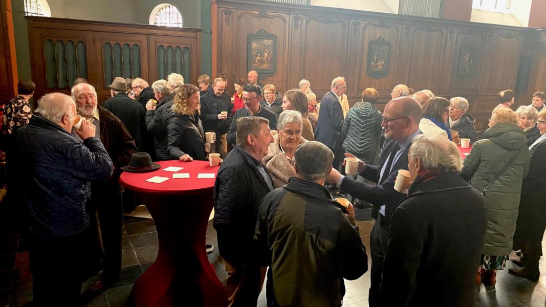 Verkoop van soep ten voordele van Broederlijk Delen in Beernem 